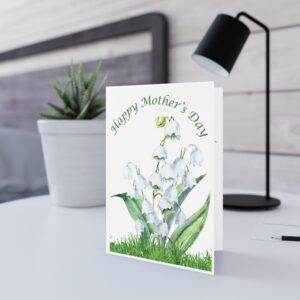 Lily of the Valley Happy Mother's Day Greeting Card