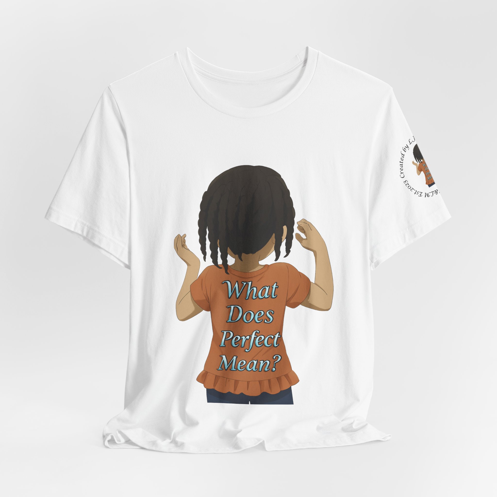 What Does Perfect Mean? T-shirt Empowering Natural Afro Hair Top Original - Image 4